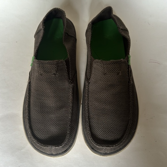 SANUK Vagabond Tripper Mesh Olive Green/Brown Size 10 $65 EUC - Picture 3 of 11